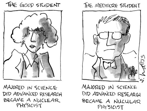 The Good Student and The Mediocre Student