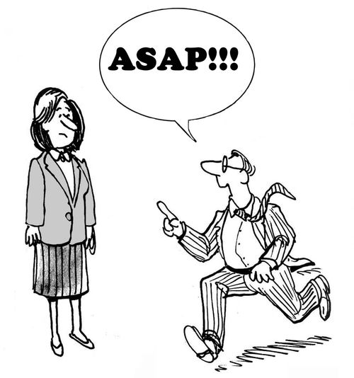 "ASAP!!!"
