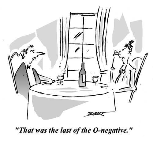 "That was the last of the O-negative."