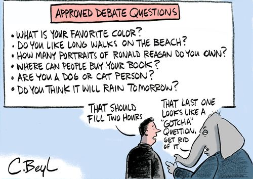 Approved Debate Questions
