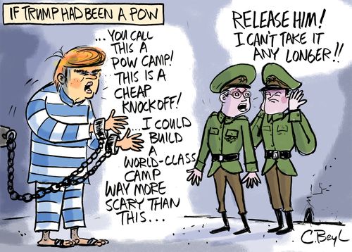 If Trump had been a POW....