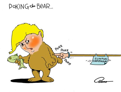 Donald Trump: Poking the Bear...