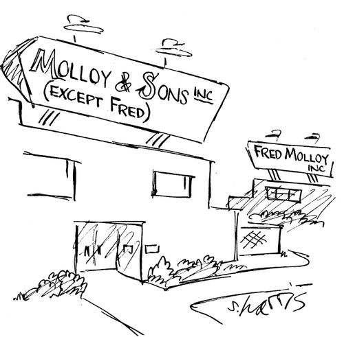 Molloy and Sons Inc (except Fred)