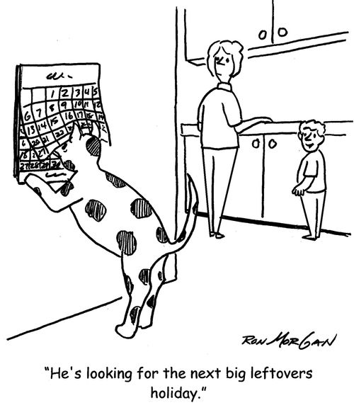"He's looking for the next big leftovers holiday."