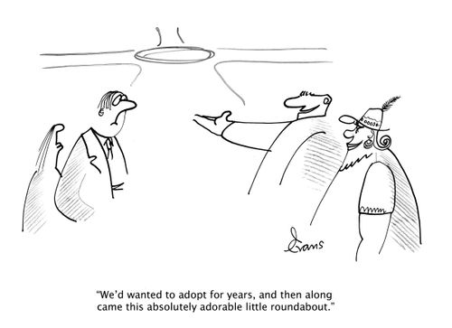 "We'd wanted to adopt for years, and then along came this absolutely adorable little roundabout."