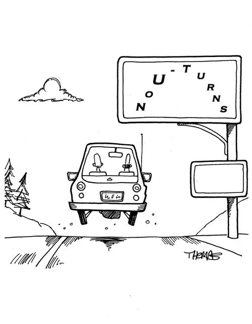 No U-turns
