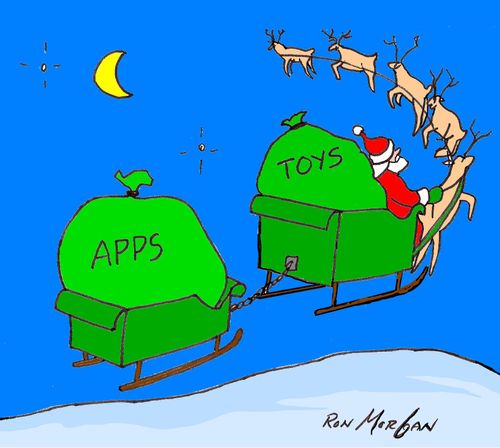 Santa delivers Apps