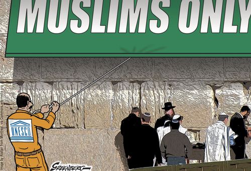 Muslims Only at the Western Wall