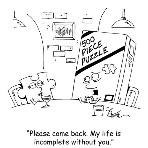 "Please come back. My life is incomplete without you."