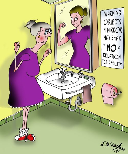 'Warning: Objects in mirror may bear no relation to reality'