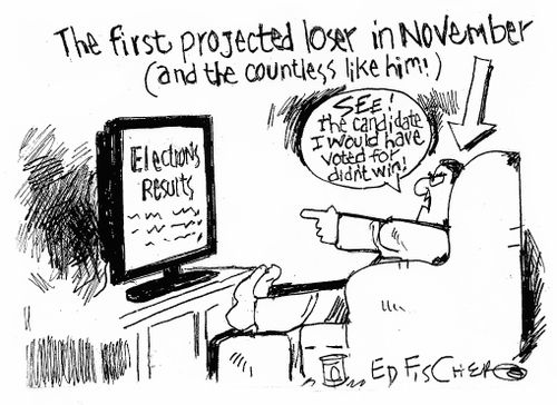 "The first projected loser in November (and countless like him!)