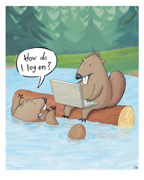 "How do I log on?"