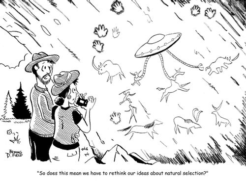 "So does this mean we have to rethink our ideas about natural selection?"