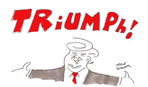 Triumph for Donald Trump