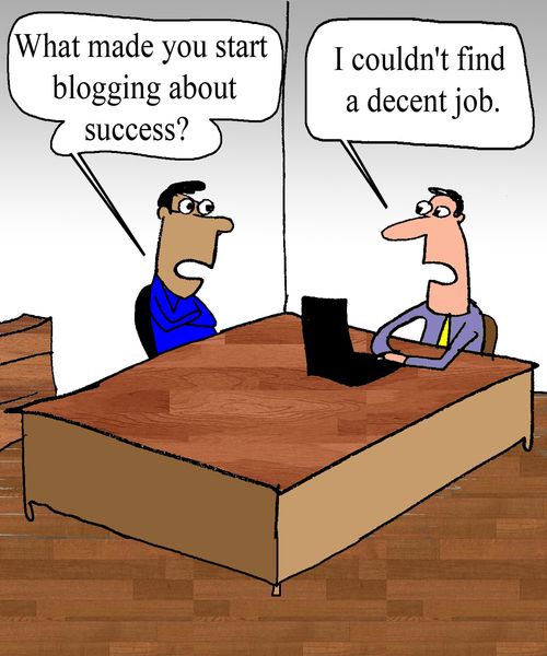 "What made you start blogging about success?"
