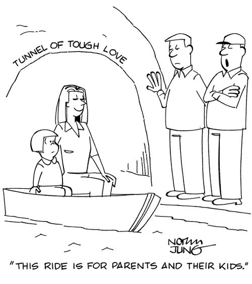 "This ride is for parents and their kids."