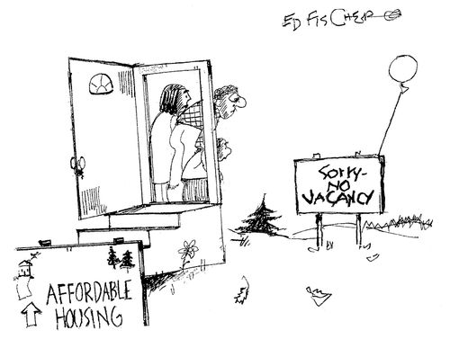 Affordable housing: no vacancy.
