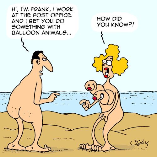 Working with balloon animals...