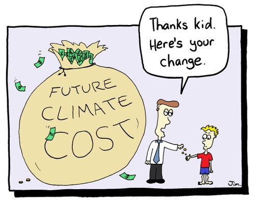 "Thanks kid. Here's your change."