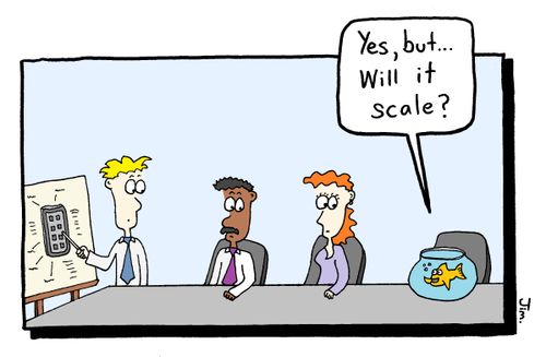 "Yes, but...will it scale?"