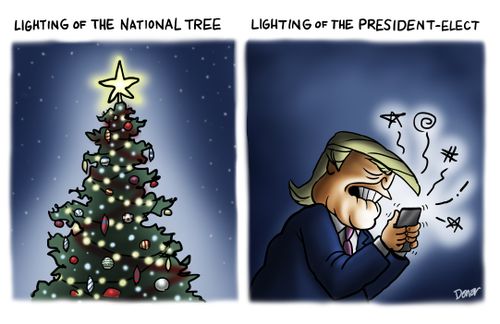 Lighting of the President-Elect