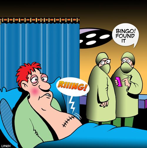 "Bingo! Found it!"