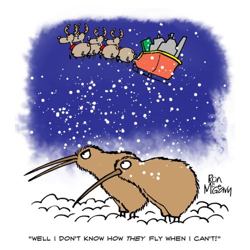 "Well I don't know how they fly when I can't!"