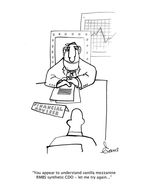 "You appear to understand vanilla mezzanine synthetic CDO - let me try again..."