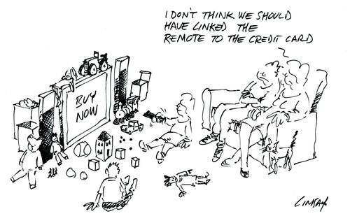 I don't think we should have linked the remote to the credit card