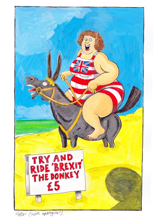 Try and ride Brexit the donkey