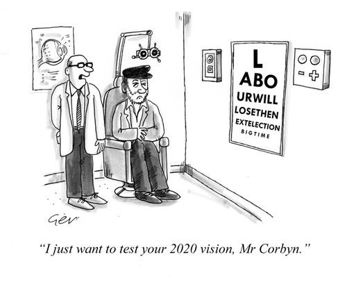 "I just want to test your 2020 vision, Mr Corbyn.