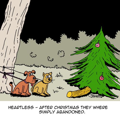 Abandoned Christmas Trees