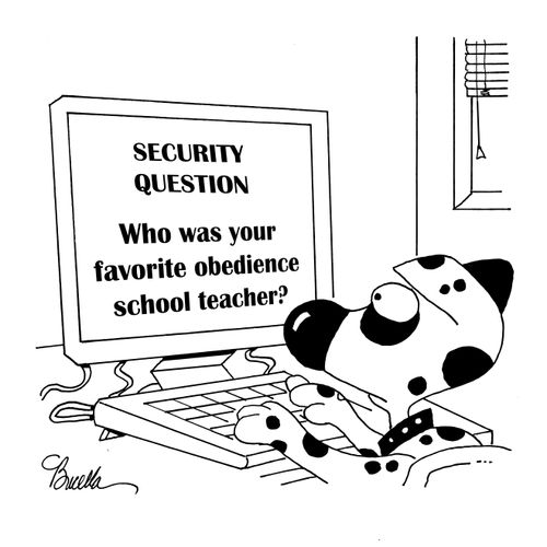 Security Question-Who was your favorite obedience school teacher?