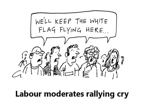 Labour moderates rallying cry.