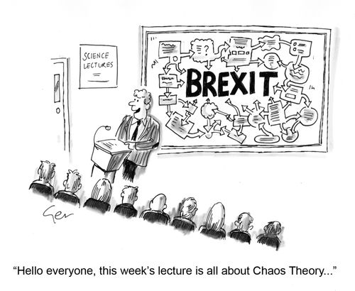 "Hello everyone, this week's lecture is all about Chaos Theory..."