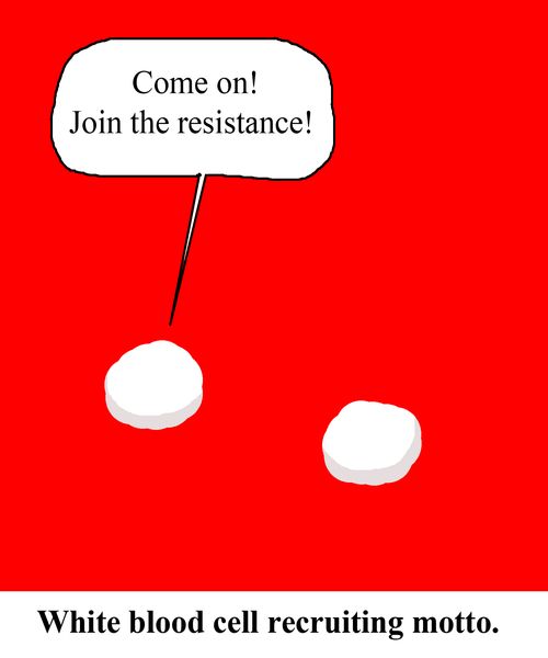 "Come on!  Join the resistance!"