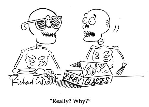 "Really? Why?"