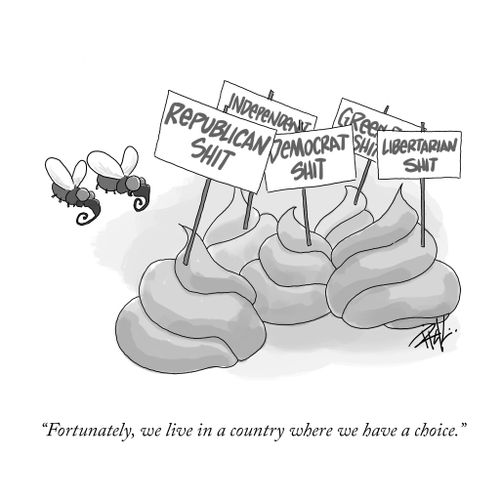 "Fortunately, we live in a country where we have a choice."
