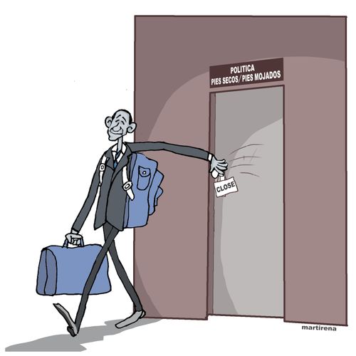 Obama closes the door on the Cuban immigration policy on his way out.
