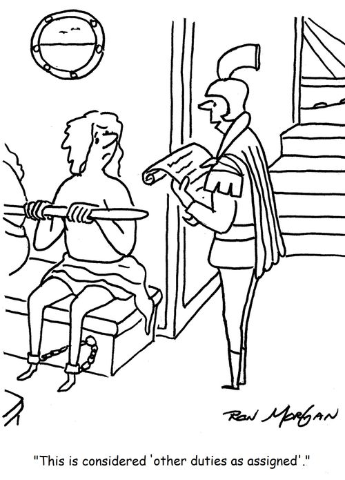 'This is considered "other duties as assigned".'