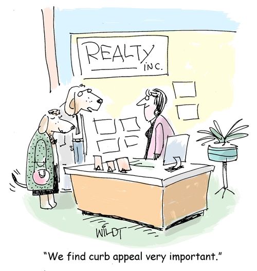 "We find curb appeal very important."