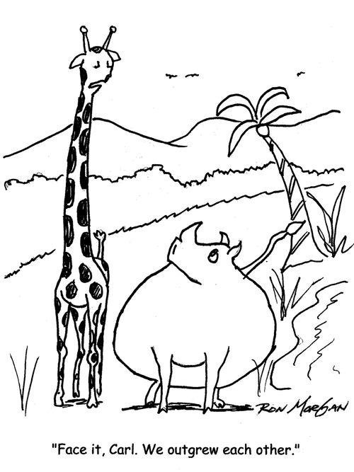 "Face it, Carl. We outgrew each other."