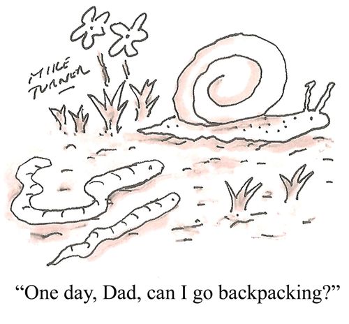 "One day, Dad, can I go backpacking?"