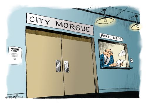 City Morgue Parts Dept.