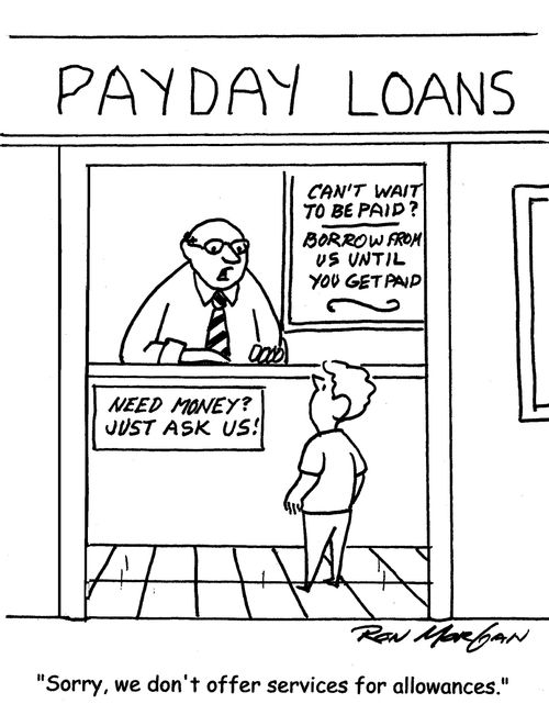"Sorry, we don't offer services for allowances."