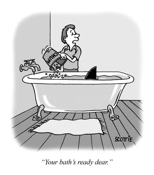 'Your bath's ready dear'