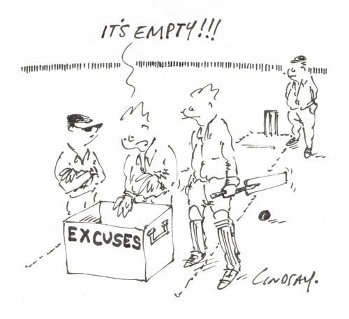 "It's empty!!!"