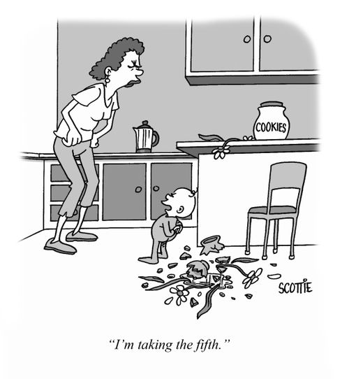 "I'm taking the fifth."