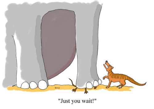 "Just you wait!"