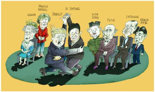 Trump Unsettles World Leaders